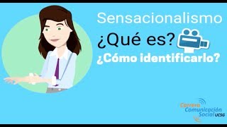 SENSACIONALISMO  TIPS DE PERIODISMO  COMUNICACIÓN UCSG [upl. by Ielhsa]