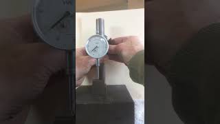 Dial Indicator  Zeroing education engineeringcourse dialgauges [upl. by Acnairb]