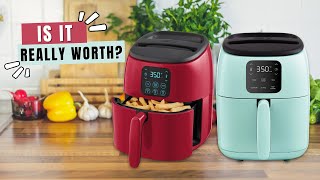 Dash Tasti Crisp Digital Air Fryer Review [upl. by Onaireves]