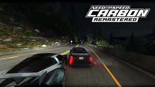 NFS CARBON REMASTERED 2023  Tutorial Video Settings and Gameplay [upl. by Kinsman396]