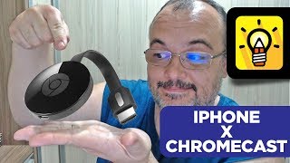 COMO INSTALAR E CONFIGURAR O CHROMECAST PELO IPHONE OU IPAD  IOS [upl. by Emlyn]