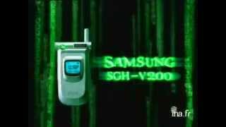 Samsung SGHV200  Publicité [upl. by Beshore]