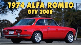 Walk around  1974 Alfa Romeo GTV 2000 [upl. by Bohon]