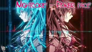 HD Nightcore  Poker face [upl. by Kesley838]