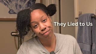 The Truth About Transitioning From Relaxed to Natural Hair [upl. by Ynattib772]