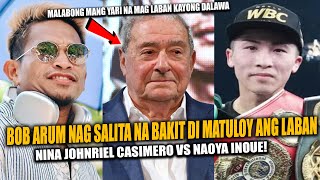 BOB ARUM NAG SALITA NA CASIMERO INANGKIN NA NG SAUDI [upl. by Ednalrym]