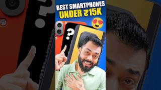 3 Best Smartphones Under ₹15000  November 2024 ⚡️ Shorts [upl. by Shellie]