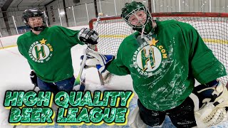 What Does High Quality Beer League Hockey Look Like [upl. by Ellener728]