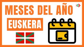 ¡Aprende los Meses en Euskera Fácil y Divertido 🎉 [upl. by Sheffie]