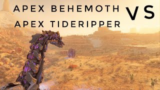 rematch Apex Behemoth vs Apex Tideripper Horizon Forbidden West [upl. by Stein517]