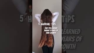 5 Haircare Tips 🌿 healthyhair hairgrowth [upl. by Aikit]