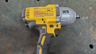 Dewalt dcf900 dcf899 hog ring anvil detent pin repair 20 volt max comparison mrbrutiss [upl. by Payne]