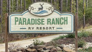 Paradise Ranch RV and resort 660 highway 48 W Tylertown MS 39667 ￼￼ [upl. by Basilio]