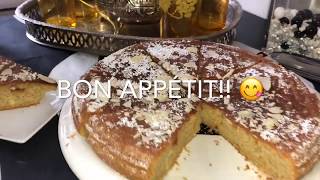 Recette Gâteau Moelleux Au Amandes  Sans Farine [upl. by Schifra]