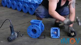 IMGV Gate valve production and assembly process [upl. by Kemp]