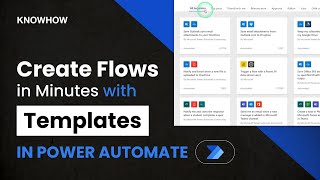 Power Automate Templates Daily Email Reminder in 7 Minutes [upl. by Alfi]