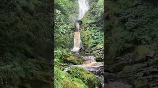 ［ウェールズ］ウェールズで1番高い滝Pistyll Rhaeadr Waterfall shorts ウェールズ イギリス 滝 waleschannel03 [upl. by Hgielac]