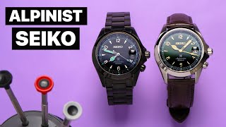 Seiko Alpinist Watches  SPB121 and Night Vision SPB337 [upl. by Martres]