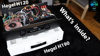 A look inside  What makes Hegel amplifiers sound so good Hegel H120 amp Hegel H190 amplifier review [upl. by Inaja]