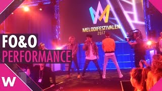 FOampO quotGotta Thing About Youquot Live  Melodifestivalen 2017 After Party [upl. by Yentruocal]