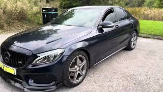 Mercedes C220d 21 AMG line 7GTronic Euro 6 for sale [upl. by Acihsay794]