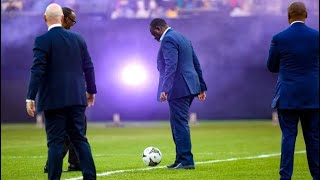 Inauguration stade Abdoulaye Wade  quot Revivez le Match des Présidents quot [upl. by Meadows769]