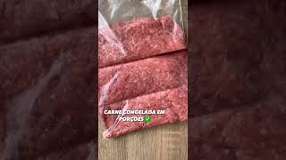 Como congelar sua carne do jeito prático carne praticidade [upl. by Tudor]