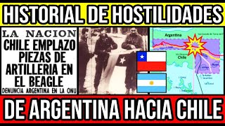 Historial de Hostilidades de Argentina Hacía Chile y Otros 🇨🇱 Chile Valparaiso ViñaDelMar CL [upl. by Septima]