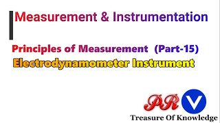 ELECTRODYNAMOMETER EMMC  Electronic Instrumentation and Measurement [upl. by Merralee]