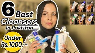 Top 6 Affordable face wash  cleansers under Rs1000  Salicylic acid based face wash In Pakistan [upl. by Ttennaej842]