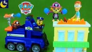 NEW Paw Patrol Ultimate Rescue Vehicle Toys Story for Kids Captain Turbot Fireman Chase amp Skye Toys [upl. by Eslehc]