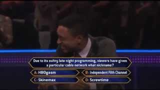 Millionaire  Filthiest Question amp Audience Ever Oct 16 2012 [upl. by Ecurb]