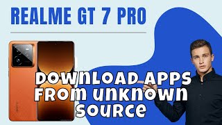 Allow App Install Frorm Unknown Sources Realme GT 7 Pro  How to download apps from unknown source [upl. by Maram]