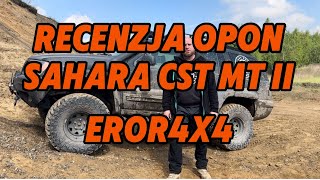 Czy warto kupić opony SAHARA CST MT II Recenzja EROR4x4 [upl. by Asillem]