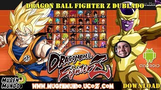 Dragon Ball FighterZ MUGEN JUS PTBR para Pc e Android  DOWNLOAD MugenMundo [upl. by Chicoine297]