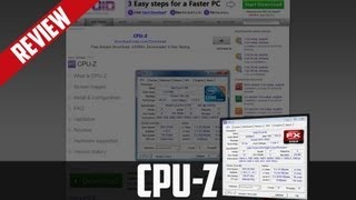 Review CPUID CPUZ [upl. by Einolem32]