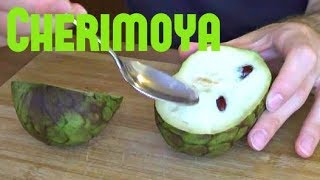 Cherimoya Review  Weird Fruit Explorer  Episode 26 [upl. by Junie]