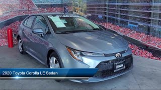 2020 Toyota Corolla LE Sedan Milpitas San Jose Sunnyvale Fremont Livermore [upl. by Nottarts]