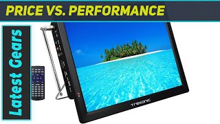 Trexonic Portable Rechargeable 14 Inch 720p LED TV  Your Ultimate OntheGo Entertainment [upl. by Nelyak]