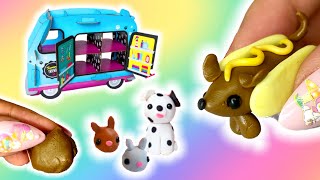 MAKING PETS OUT OF CLAY Cute DIY Pet Adoption Center cute animals [upl. by Analah]