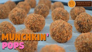 EASY CHOCO BUTTERNUT MUNCHKIN POPS  Ep 64  Mortar and Pastry [upl. by Hennebery]