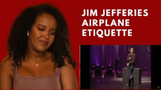 JIM JEFFERIES  AIRPLANE ETIQUETTE  REACTION [upl. by Gloriana515]