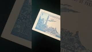 pakistani one rupee old note for saleshortsviral youtubeshorts ❤❤ [upl. by Notfilc721]