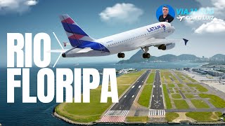 RIO DE JANEIRO X FLORIANOPOLIS COM CONEXÃO EM CONGONHAS COM A LATAM [upl. by Sparks]