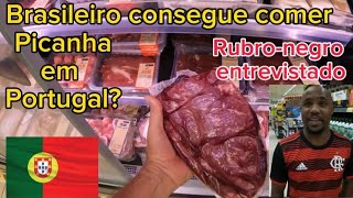 Qual o preço das carnes em Portugal  Brasileiros conseguem comer o tradicional churrasco [upl. by Naud]