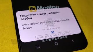 Fix Fingerprint Sensor Calibration Needed on Samsung A50 amp A50s [upl. by Alikahs35]