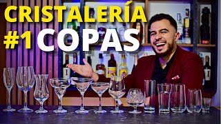 CRISTALERIA BARTENDER🍹1 COPAS amp VASOS del BAR  Mentor Joglan [upl. by Ariella]