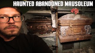 HAUNTED ABANDONED MAUSOLEUM  WE FOUND SOMETHING INCREDIBLY DISTURBING [upl. by Ruth]