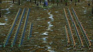 100 Champion Murmillo vs 100 Champion Hoplite  Age of Mythology [upl. by Rauch709]