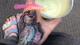 Getting Tattooed in Another Country Holly Astral Ask a Tattoo Artist [upl. by Cookie]